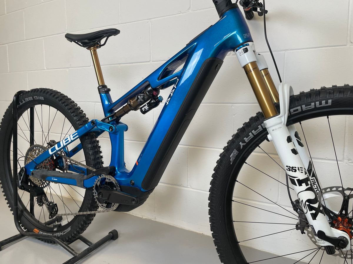 Cube Stereo Hybrid One44 HPC Action Team 800 2025 Electric Bike - Brand New
