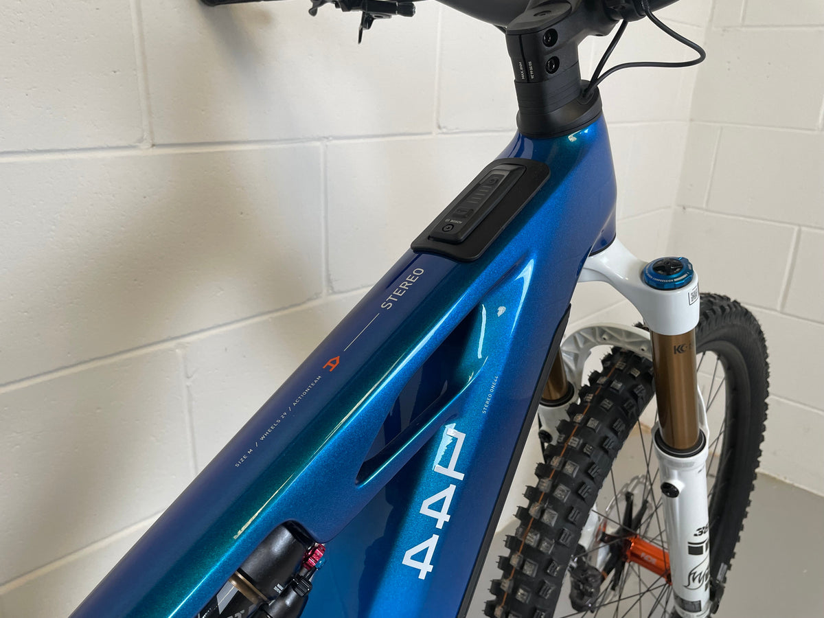 Cube Stereo Hybrid One44 HPC Action Team 800 2025 Electric Bike - Brand New